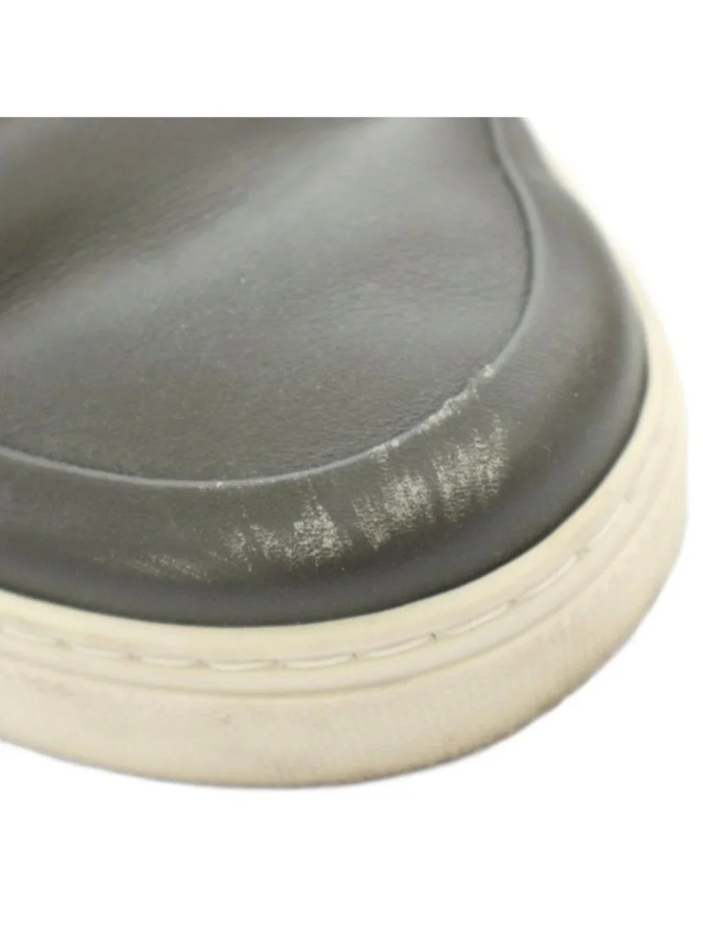 Bottega Veneta Sneakers Low Cut Leather Gray 39